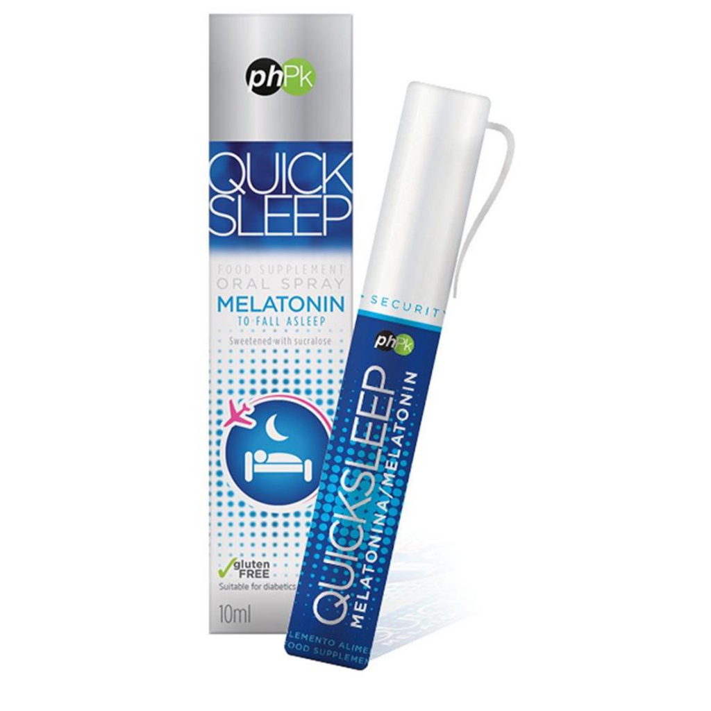 Melatonin xịt ngủ Quick sleep vào giấc nhanh, ngủ tự nhiên. Được nhập khẩu chính hãng từ Tây Ban Nha