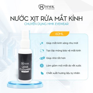Nước Xịt Rửa Mắt Kính Chuyên Dụng HMK Eyewear 60ML Làm Sạch, Trong Kính, Hạn Chế Xước Kính