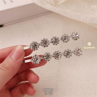 Kẹp tóc nữ Eleanor Accessories đính đá kẹp tóc mái basic phụ kiện tóc 8811