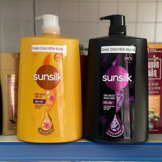 CHAI Dầu GỘI SUNSILK vàng, đen