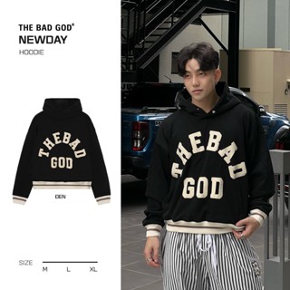 Áo Hoodie nỉ nhung The Bad God Newday Form Boxy Có Mũ Local Brand