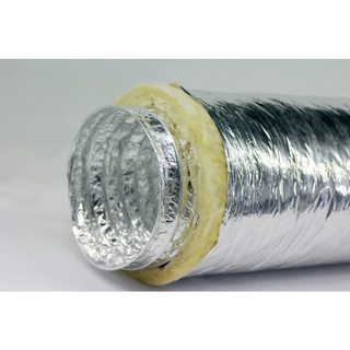 Ống gió mềm có bảo ôn Phi 100 - Ống dẫn khí giữ nhiệt điều hòa bảo ôn