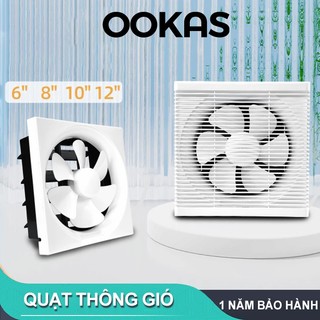  OOKAS quạt hút mùi Gắn Tường Thông Gió Nhà Bếpquạt Quạt thông gió phòng ngủ công suất lớn 