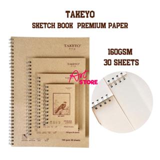   Art Store  Sổ Vẽ Sketchbook My Art Takeyo Định Lượng 160gsm Khổ A6|A5|B5|A4|B4|A3 - 30Tờ 