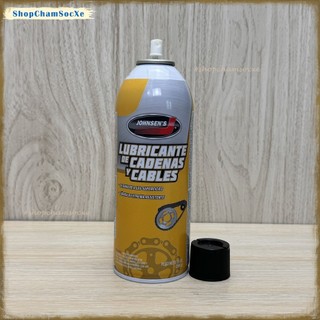 Dưỡng sên Johnsen Chain & Cable Lube 284g