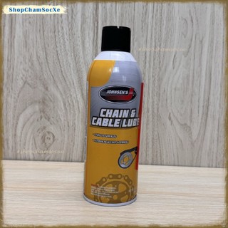 Dưỡng sên Johnsen Chain & Cable Lube 284g