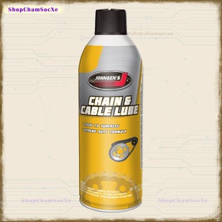 Dưỡng sên Johnsen Chain & Cable Lube 284g
