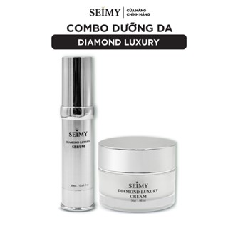 Bộ Kem Và Serum Dưỡng Da Seimy - Diamond Luxury Cream 30ml , Diamond Luxury Serum 20ml