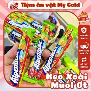 5 Thỏi Kẹo Xoài Nhân Muối Ớt Alpenliebe, Kẹo Cứng, Kẹo Ngậm Vị Xoài Nhân Muối Ớt, Tiệm Ăn Vặt Mẹ Gold