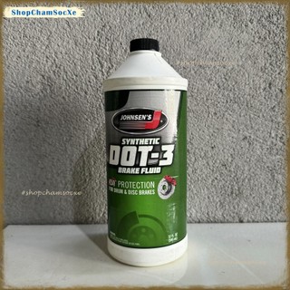 Dầu thắng DOT 3 Brake Fluid chai 946ml Johnsen Mỹ