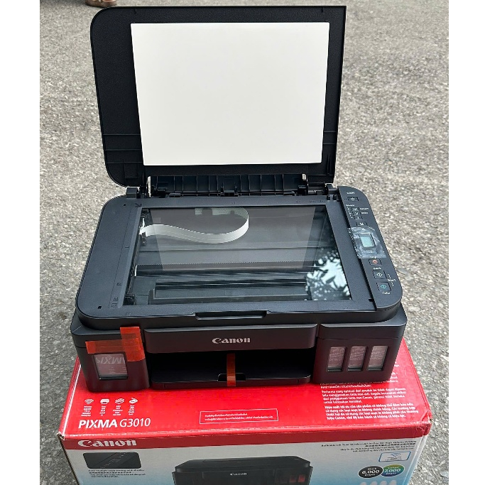 Máy in Canon Pixma G2010 in màu, scan,photo