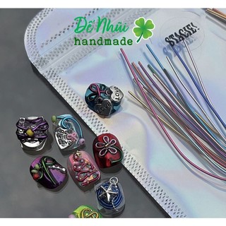 9m Dây Nhôm Tráng Men Tạo Hình Mỹ Thuật Uốn Trang Sức Thủ Công