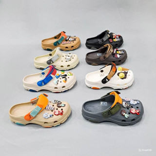 Dép sục offroad classic all terrain clog unisex tặng kèm10 jibbitz charms ,dép sục quai dù nhiều màu sắc dành cho nam nữ