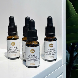 [Date 3/2026] Vitamin D3 + K2 MK7 Sunday Natural nội địa Đức 20ml