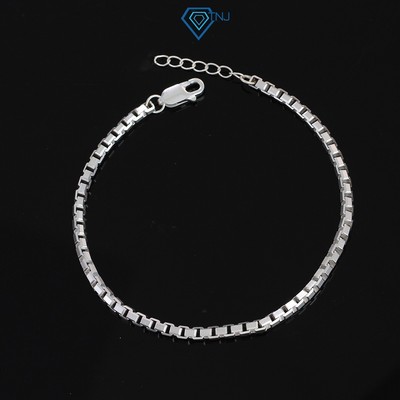 Vòng tay bạc 925 nam sợi nhỏ cá tính LTA0025 - Trang Sức TNJ