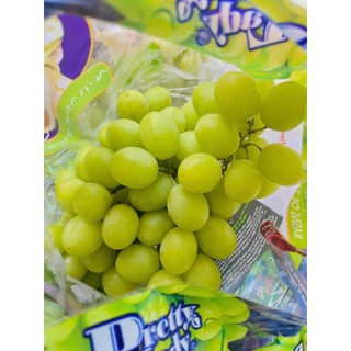 {Thanh Fruit -Hỏa Tốc} Nho Xanh Không Hạt Nhập Khẩu "Giòn Ngọt Cứng Cuống Xanh"