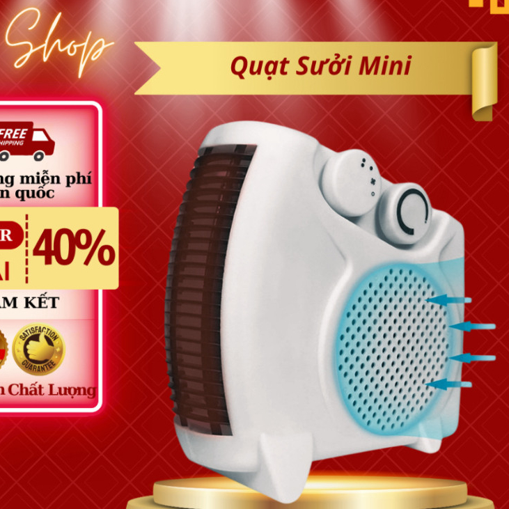 Quạt Sưởi Để Bàn Thiết Kế Nhỏ Gọn Tiết Kiệm Điện Tiện Lợi Cho Gia Đình Sử Dụng