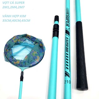  Gác cần và cán vợt câu đài cacbon SUPER ROD nhã lam kích thước 2.1m 2.4m 2.7m docauhailu 
