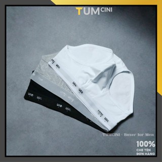 Quần sịp nam tam giác basic cơ bản 3 màu trắng, đen, xám chất vải cotton Tumcini CA2