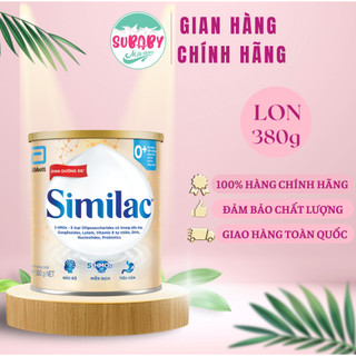 Sữa bột Similac 5G 0+ Lon 380g_800g dành cho trẻ O-I2 tháng