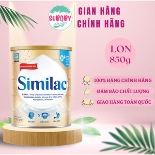 Sữa bột Similac 5G 0+ Lon 380g_800g dành cho trẻ O-I2 tháng