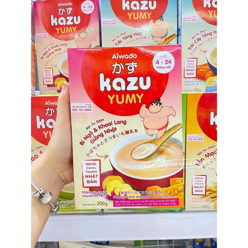 Bột ăn dặm Kazu