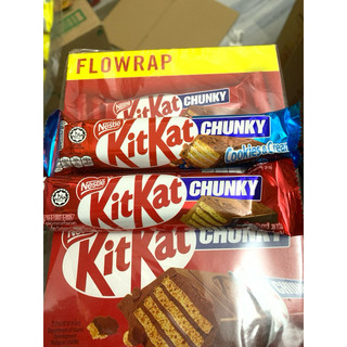 Bánh Socola Kitkat Chunky Nestle Thanh 2F/4F (Trời Nóng Vui Lòng Bỏ Tủ Lạnh Trước Khi Ăn)