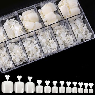 Móng úp chân nhám HSM hộp 500 móng đủ size