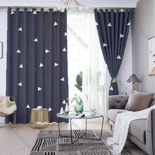 Rèm che cửa sổ, rèm ngăn phòng trọ, rèm che phòng may kiểu luồn cây Ore Shisonson decor