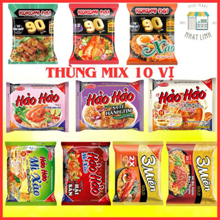  Mì Hảo Hảo Kokomi Pro 3 Miền Thùng Mix 10 Vị 