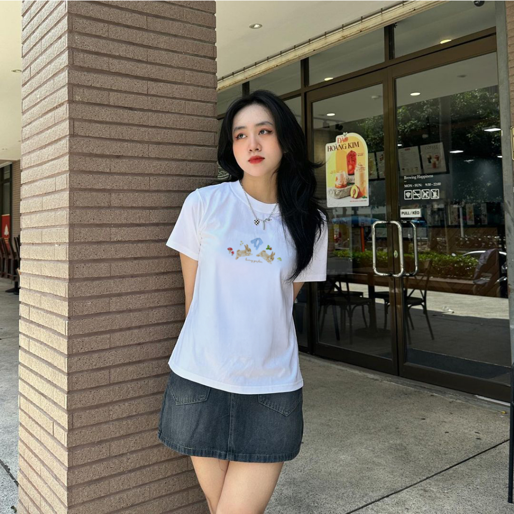 Áo Thun Babytee Mẫu Bunny Garden- 100% Cotton 2C Mềm Mại, Thoáng Mát | BigBuy360 - bigbuy360.vn