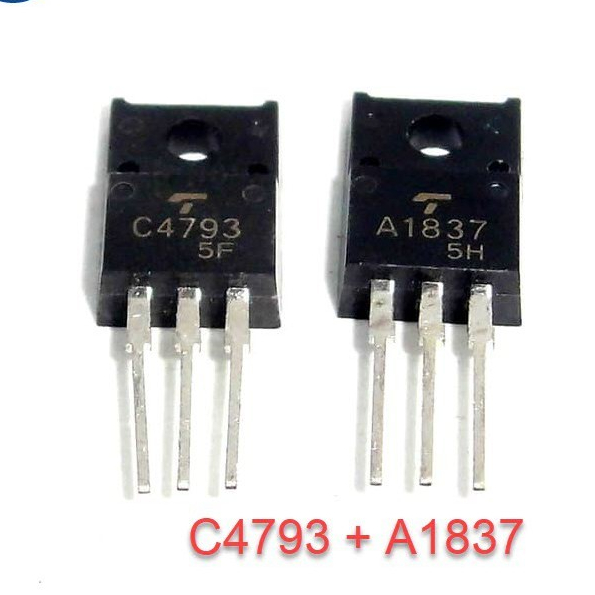 Túi 5 Cặp sò thúc 2SA1837 2SC4793 A1837 C4793 CHUYÊN DỤNG