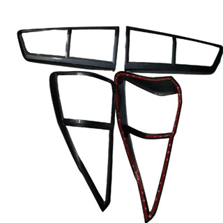 Ốp viền đèn pha và hậu Toyota Innova 2017-2023 nhựa abs cao cấp