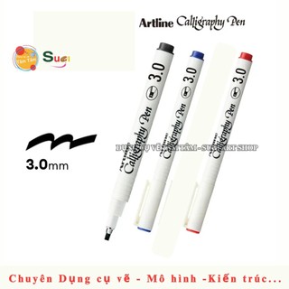 [ TÂM TÂM ] Bút thư pháp Artline  Calligraphy , sử dụng hầu hết trong viết chữ thư pháp trên thiệp, nhật ký…