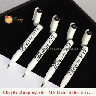 [ TÂM TÂM ] Bút thư pháp Artline  Calligraphy , sử dụng hầu hết trong viết chữ thư pháp trên thiệp, nhật ký…