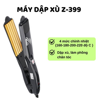  Máy uốn dập phồng bấm xù chân tóc Zlife Z399 máy duỗi ép là kéo kẹp thẳng tóc 