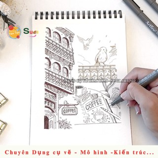 Bút line đi nét Artline màu đen , DRAWING SYSTEM PEN
