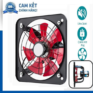  Quạt Hút Gió Quạt Thông Gió Hút Mùi Nhà Bếp  Nhà tắm  Nhà vệ sinh Cánh Và Vỏ Sắt Mô Tơ Dây Đồng 100% 