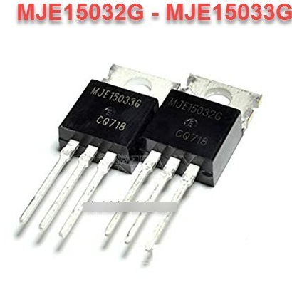 Cặp Transistor MJE15033 / MJE15032 MJE15033G / MJE15032G 8A 250V TO-220 Mới