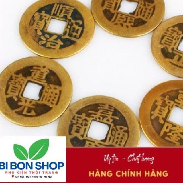 Đồng xu âm dương may mắn (BI BON SHOP)