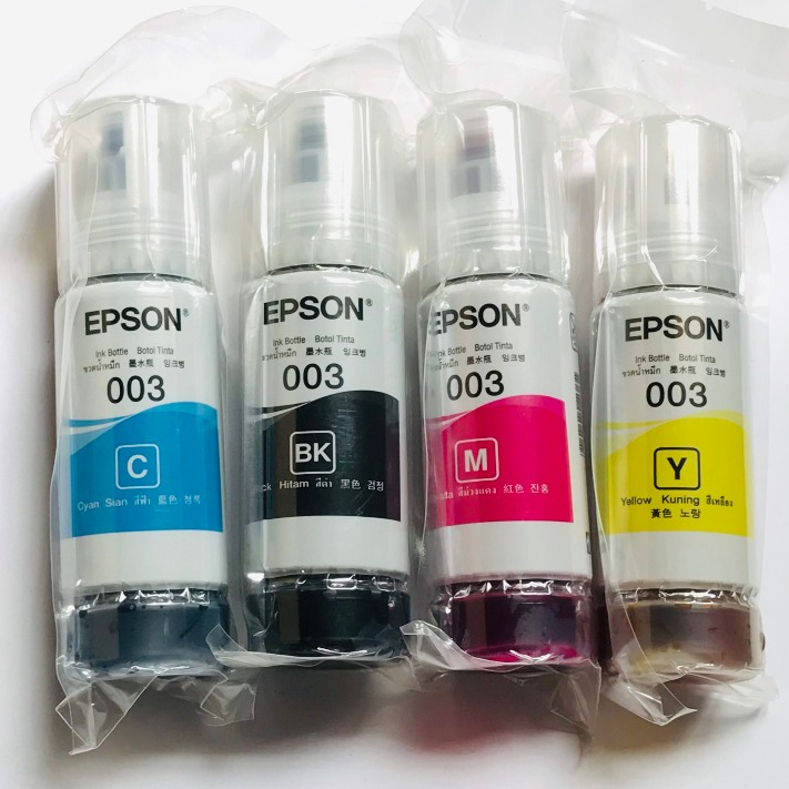 Mực in Epson 003 cho máy in Epson L1110/ L3110,L3510,L4150,L5190 nhập khẩu