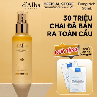  Serum xịt khoáng d alba chính hãng dưỡng ẩm căng bóng Frist Spray cho da dầu và da khô dung tích 50ml 