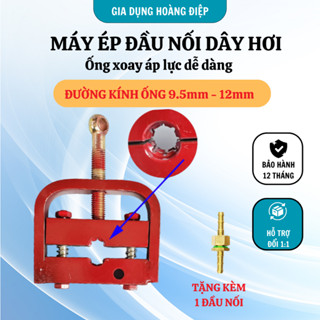 Máy Ép Đầu Nối Dây Hơi Xịt Rửa Xe, Ép Cốt Dây Xịt Áp Lực Nông Nghiệp Dùng Đường Kính Ống 9.5mm - 11mm