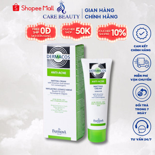  Kem Dưỡng Farmona Dermacos Anti Acne Matting Cream 50ml Dưỡng Da Kiềm Dầu Giảm Bóng Nhờn Ngừa Mụn 