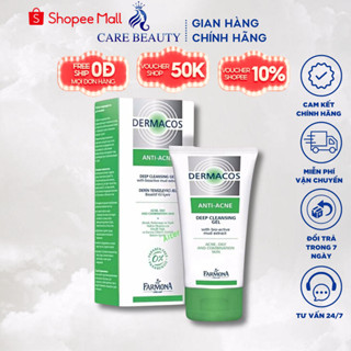Sữa Rửa Mặt Farmona Dermacos Anti Acne Deep Cleansing Gel 150ml, Sạch Sâu Ngừa Mụn Cho Da Dầu