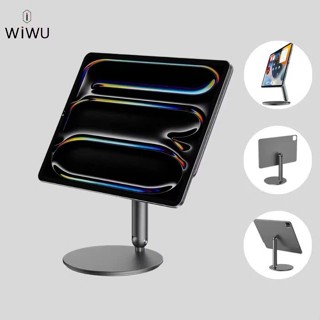 Giá Đỡ Stand Hít Nam Châm Từ Tính Magnetic WIWU HubbleTable Kim Loại Cho iPad Pro M4/ Air 4/5/6 Xoay 360 Tiện Lợi ZM310