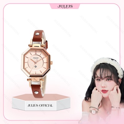 [Julius Official] Đồng hồ nữ Julius JA-750 dây da