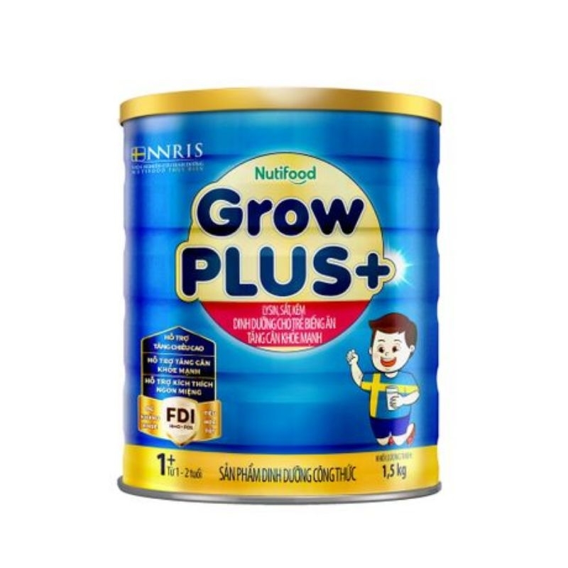 Sữa NUTi GROW plus xanh 1.5kg (1 đến 2 tuổi)
