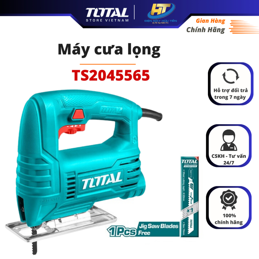 Máy cưa lọng 400W TOTAL TS2045565