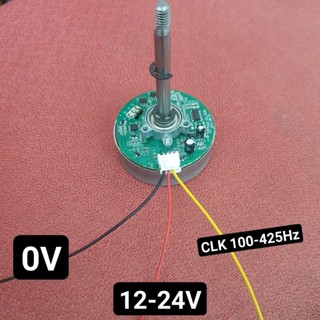 Động cơ không chổi than 12-24Vol chạy cánh B4 20w mới , motor BLDC 24V